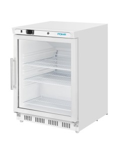 Vitrine réfrigérée dessous de comptoir Polar 150L blanche