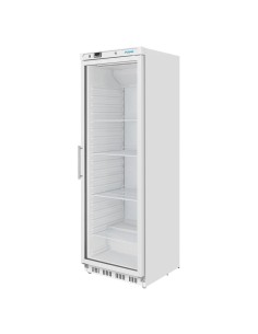 Vitrine réfrigérée positive Polar 400 L blanche - 185 W