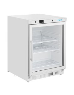 Vitrine réfrigérée dessous de comptoir Polar 150L blanche 2