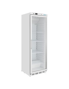 Vitrine réfrigérée positive Polar 400 L blanche - 185 W 2