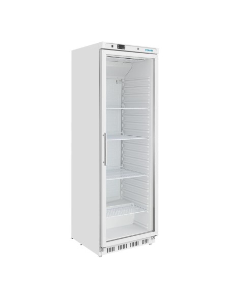 Vitrine réfrigérée positive Polar 400 L blanche - 185 W