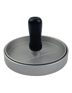 Presse à burger simple Beaumont 79 x 120 mm - Inox