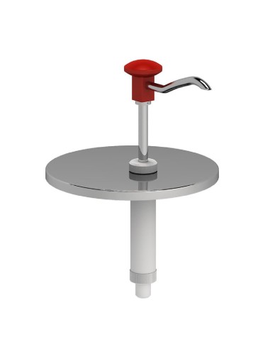 Couvercle distributeur 5 L à poussoir inox 18/10 - Gastro M