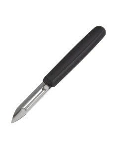 Eplucheur Vogue - Manche noir, lame inox double tranchant