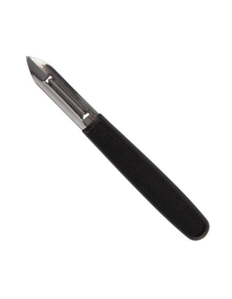 Eplucheur Vogue - Manche noir, lame inox double tranchant