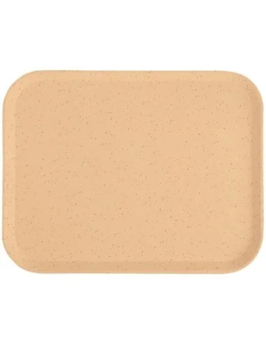 Plateau en polyester Versalite Cambro moka moucheté 43 cm