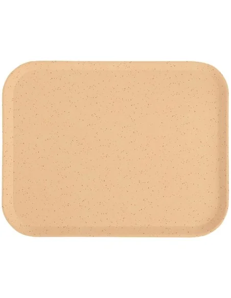 Plateau en polyester Versalite Cambro moka moucheté 43 cm