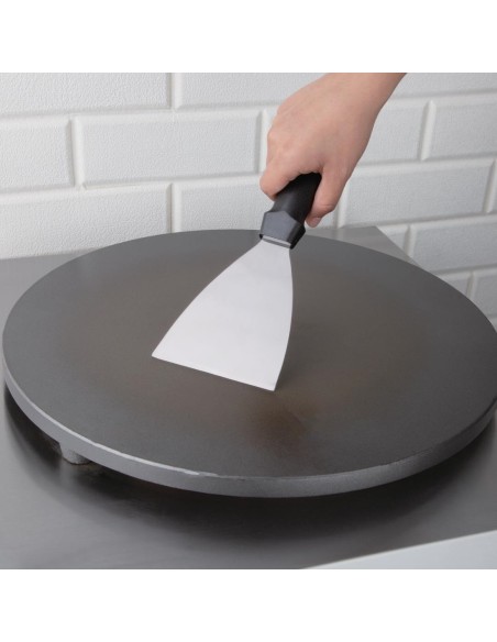 Racloir triangulaire Jantex 127 mm - Inox noir