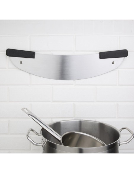 Couteau à pizza Vogue - Inox noir 520 mm