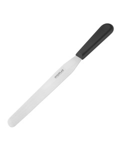 Couteau spatule à lame droite Hygiplas noir 255mm