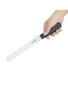 Couteau spatule à lame droite Hygiplas noir 205mm 2