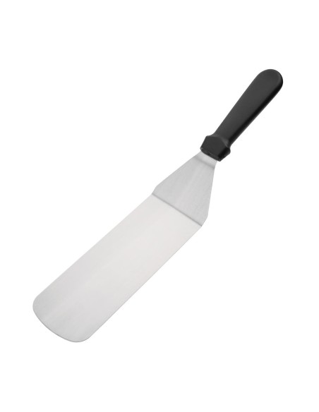 Spatule pleine Vogue 255mm - inox, ergonomique