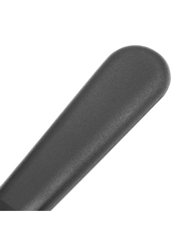Couteau spatule à lame droite Hygiplas noir 100mm