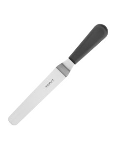 Couteau spatule coudé Hygiplas noir 190 mm