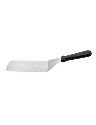Spatule pleine Vogue 255mm - inox, ergonomique