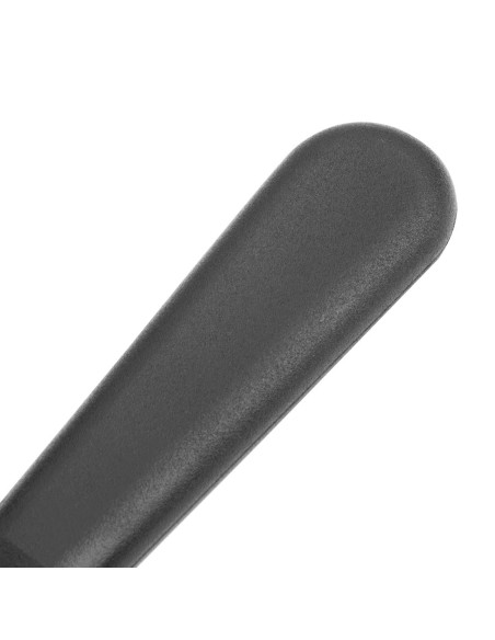 Couteau spatule à lame droite Hygiplas noir 255mm