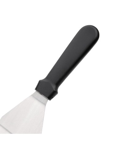 Spatule pleine Vogue 255mm - inox, ergonomique