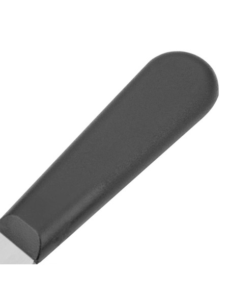 Couteau spatule Hygiplas noir 150mm - inox flexible