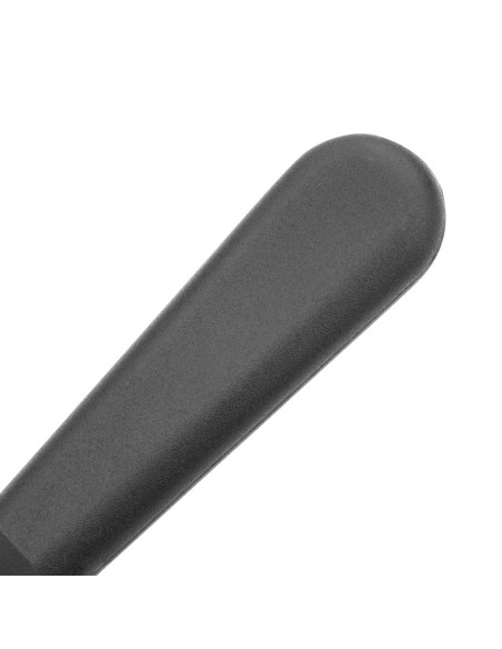 Couteau spatule coudé Hygiplas noir 190 mm