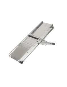 Mandoline Bron en inox - 400x115 mm, haute précision