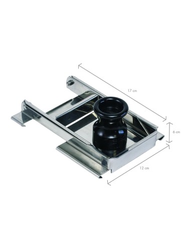 Poussoir de sécurité pour mandoline Bron - Accessoire inox