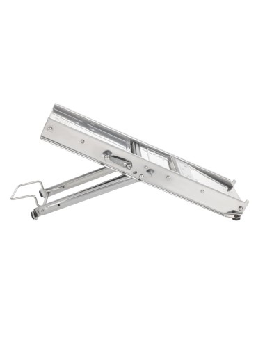Mandoline Bron en inox - 400x115 mm, haute précision