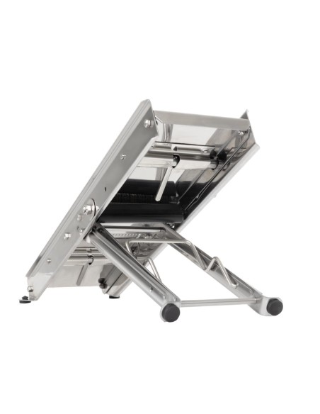 Mandoline Bron en inox - 400x115 mm, haute précision