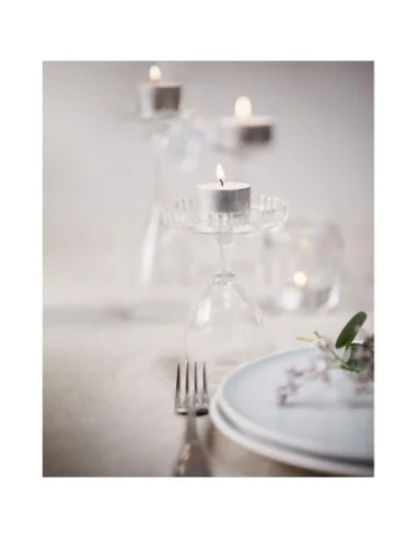 Bougies chauffe-plat professionnelles Bolsius 8 heures (lot de 90)