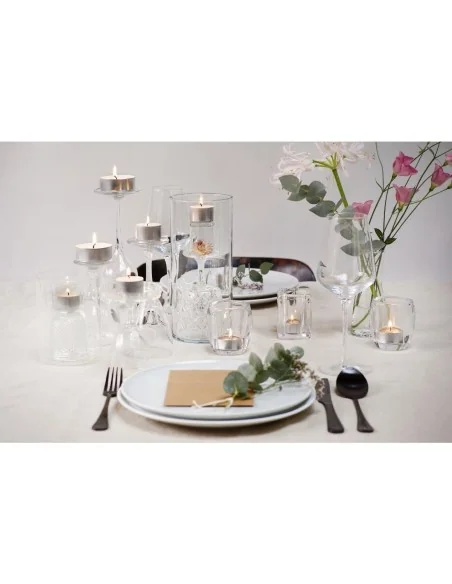 Bougies chauffe-plat professionnelles Bolsius 8 heures (lot de 90)