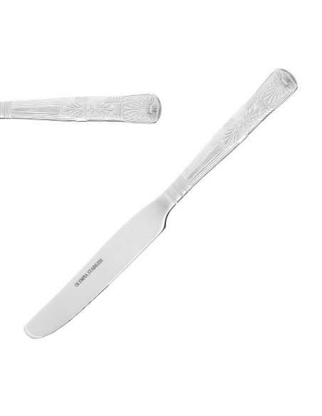 Couteau de table Olympia Kings - lot de 12 en inox 18/0