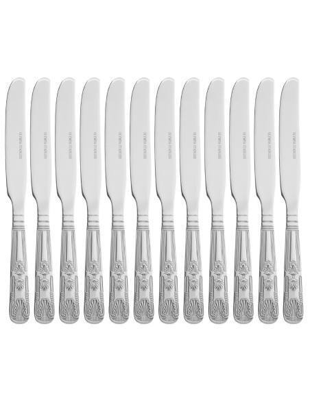 Couteau à dessert Olympia Kings - lot de 12 en inox 18/0