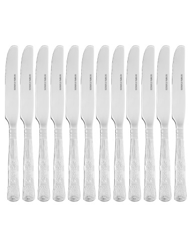 Couteau de table Olympia Kings - lot de 12 en inox 18/0