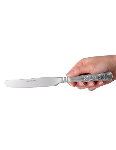 Couteau de table Olympia Kings - lot de 12 en inox 18/0