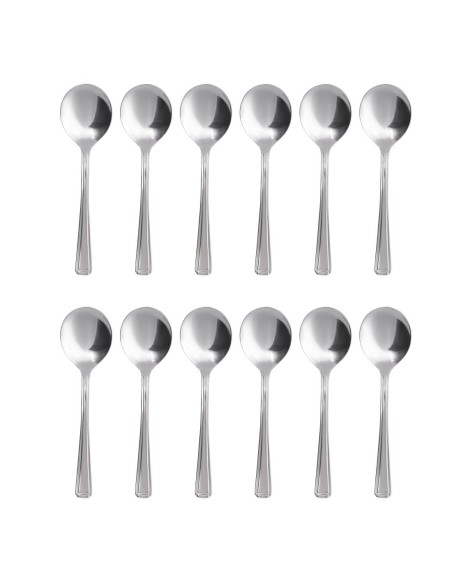 Cuillère à soupe ronde Olympia Harley - lot de 12