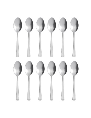 Cuillère à dessert Olympia Harley - lot de 12 en inox 18/0
