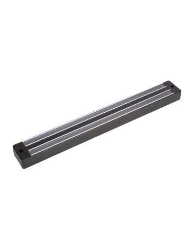 Barre magnétique pour couteaux Vogue 300mm - Noir