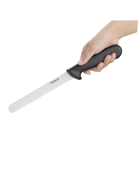 Couteau à pain Hygiplas 205mm - acier inoxydable