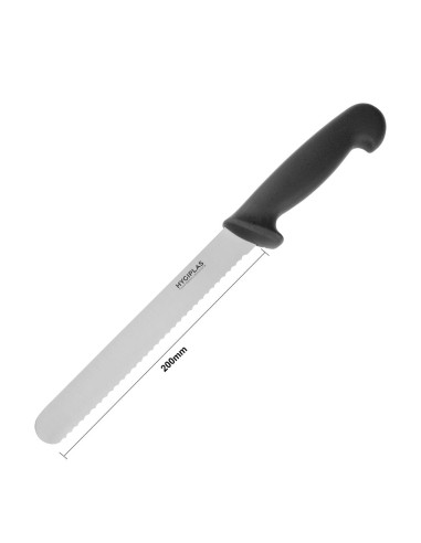 Couteau à pain Hygiplas 205mm - acier inoxydable