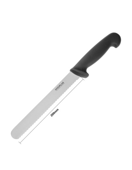 Couteau à pain Hygiplas 205mm - acier inoxydable