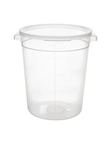 Conteneur alimentaire rond en polypropylène Vogue 20L