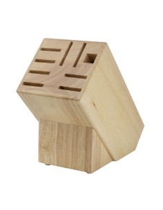 Bloc à couteaux en bois Vogue 9 pièces - rangement professionnel 2