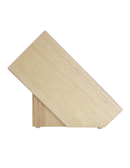 Bloc à couteaux en bois Vogue 9 pièces - rangement professionnel