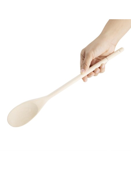 Cuillère en bois Vogue 355 mm - 40 g - Marron