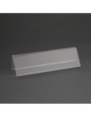 Porte-menu acrylique Olympia A5 - Transparent