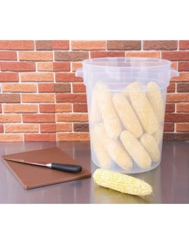 Conteneur alimentaire rond en polypropylène Vogue 20L