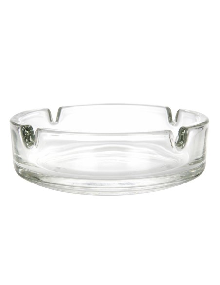 Petit cendrier empilable en verre Olympia - lot de 24