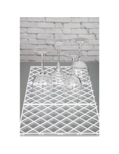 Tapis à verres transparent - Lot de 10 Beaumont 2