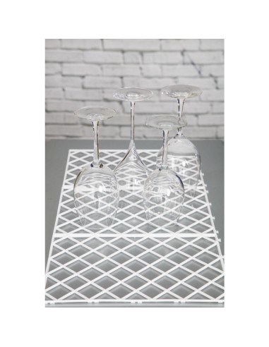 Tapis à verres transparent - Lot de 10 Beaumont