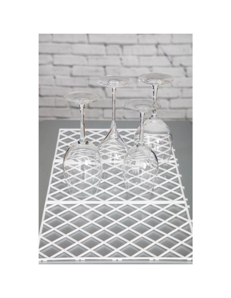 Tapis à verres transparent - Lot de 10 Beaumont