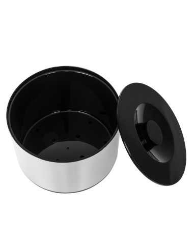 Seau à glace isotherme Beaumont 10L - aluminium brossé